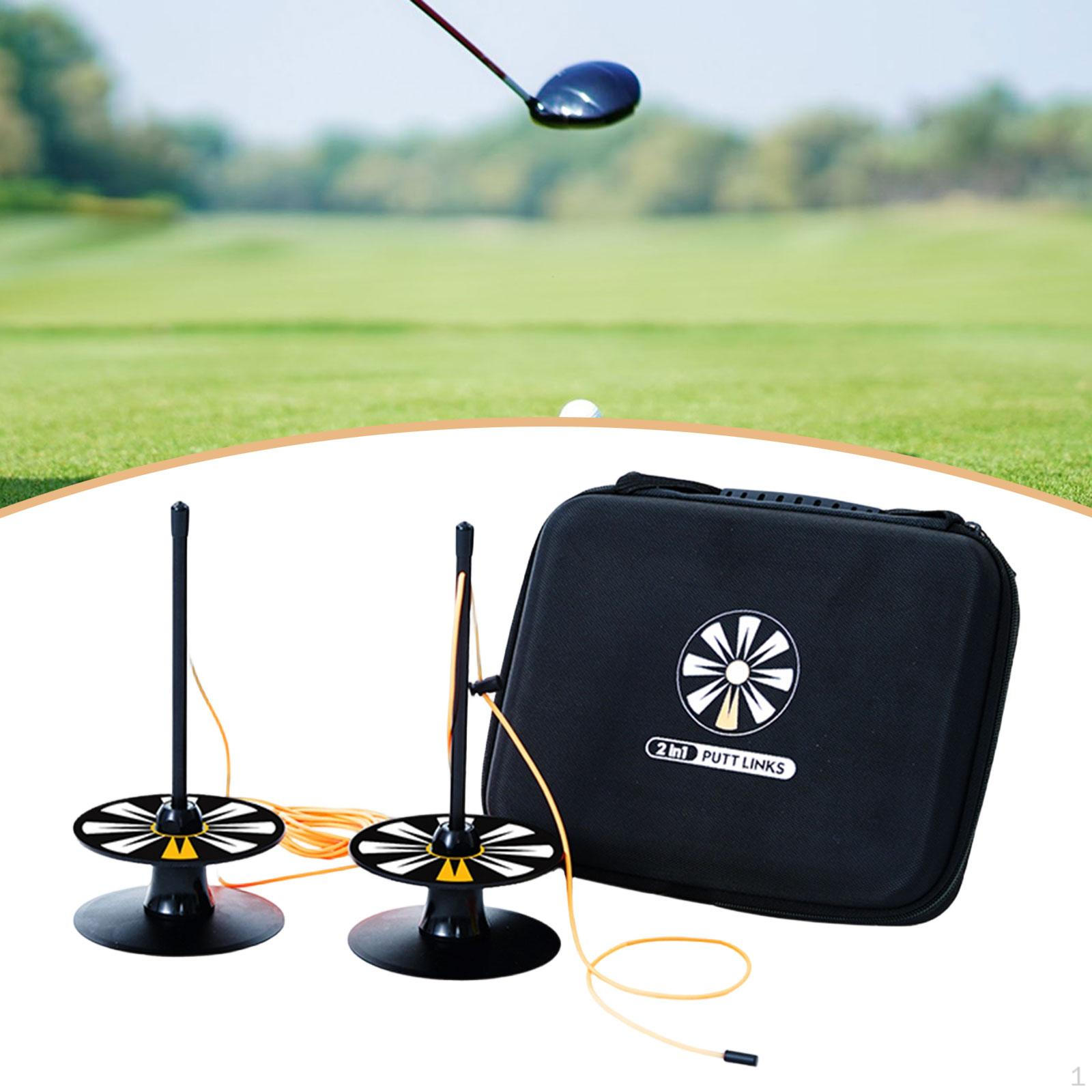 

Golf Putting Alignment System for Green Yard Indoor