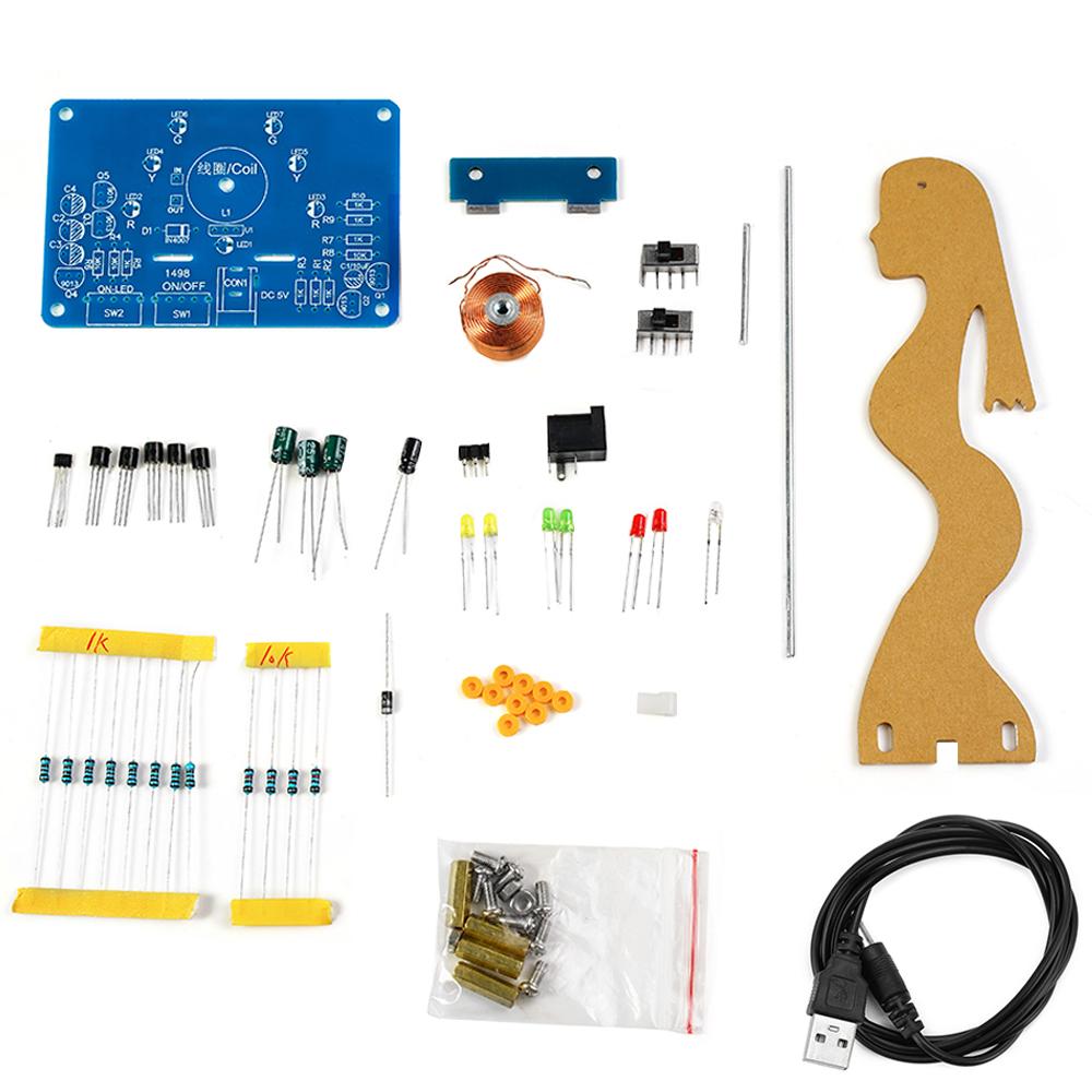 DIY Electronic Swing Kit Electromagnetic Swing Induction Teaching Experiment and Practical Training Welding Exercise Parts