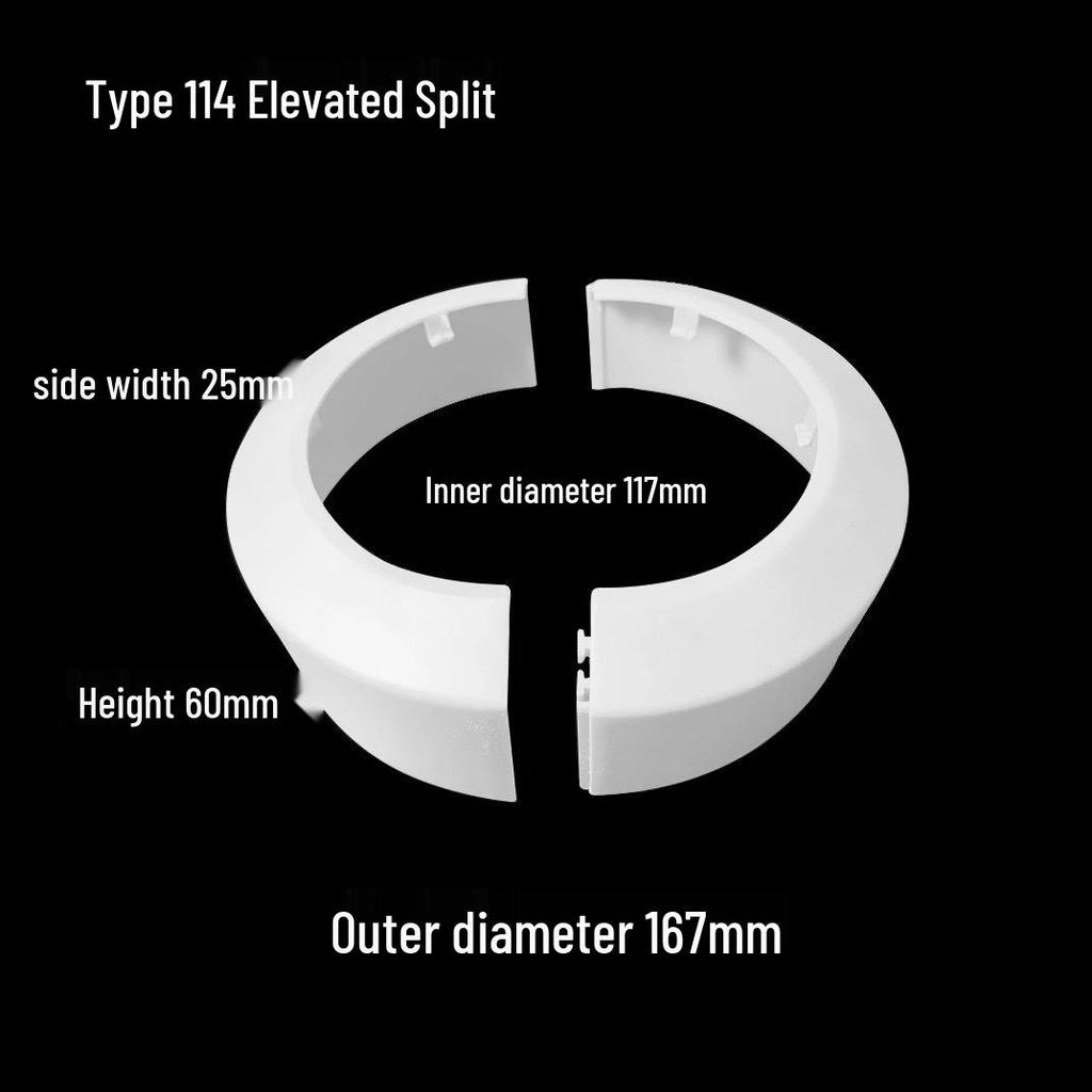 Decorative Pipe Cover Ring for Air Conditioning and Heating Valves