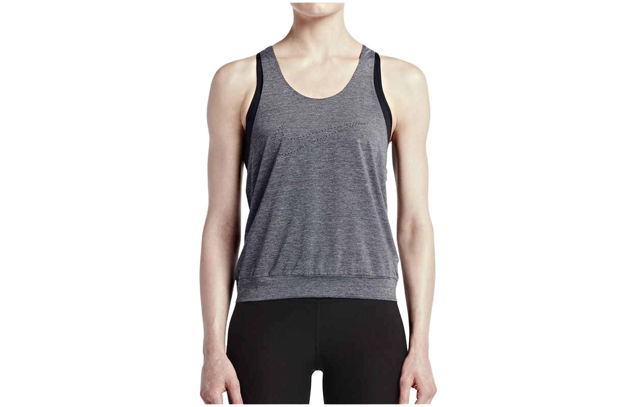 Nike Fitness Clothing Women s Gray Moderate 804653-524 L