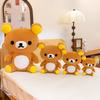 Big Size Brown Bear Stuffed Animal Kawaii Rilakkuma Plush Toy Soft Cute Cartoon Bear Doll Pillow For Kids Fans Gifts