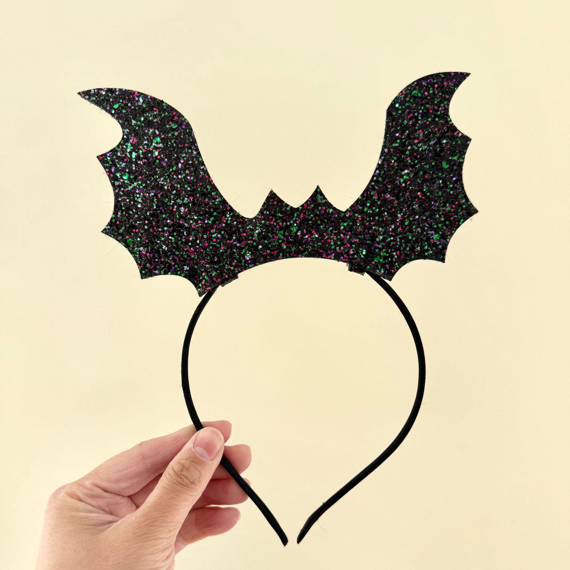 Personalized Halloween Bat Headband - Creative Ghost Festival Party Decoration Accessory