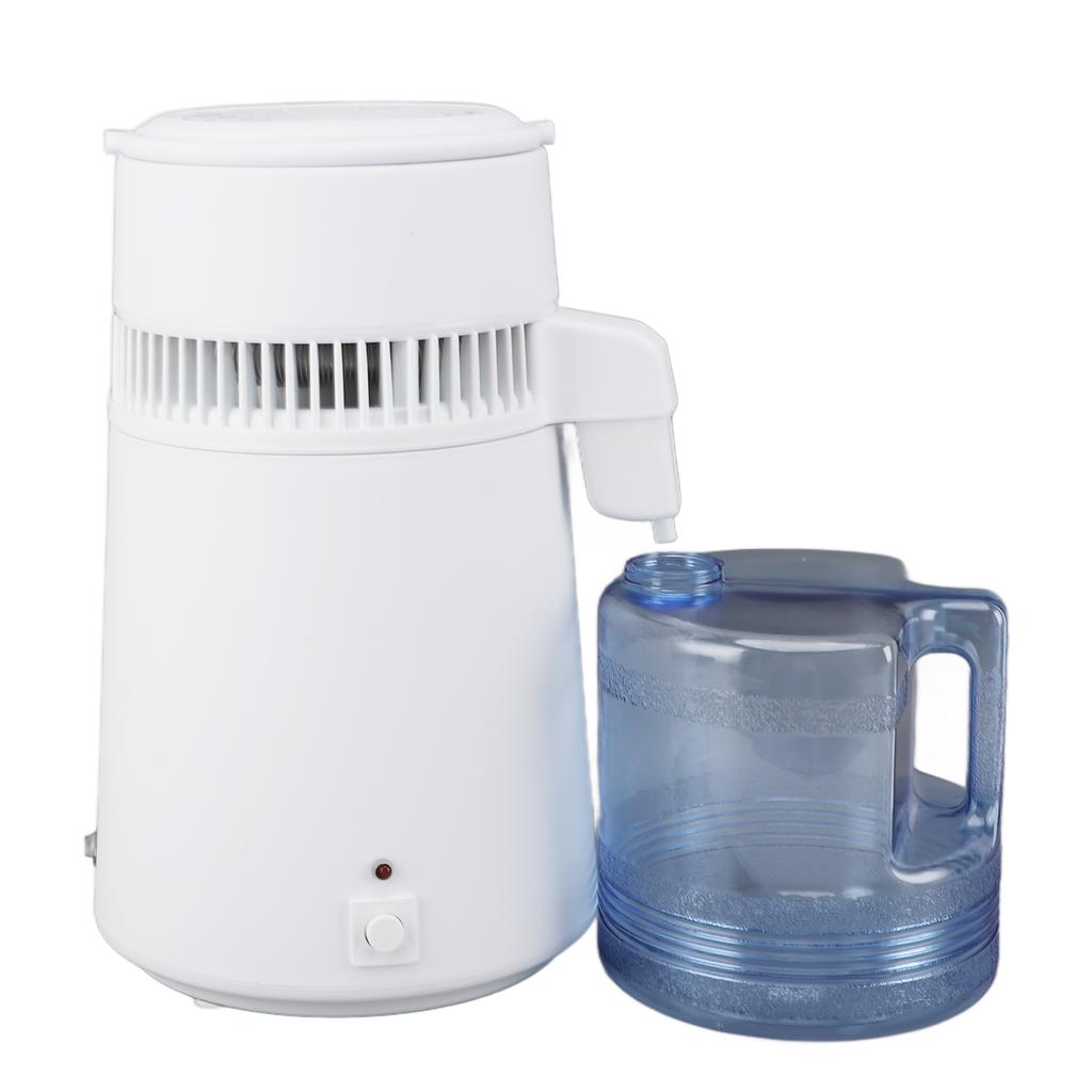 Wasserdestilliergerät 4L Edelstahl Vollautomatisch Übertemperaturschutz Destilliertes Wasser
