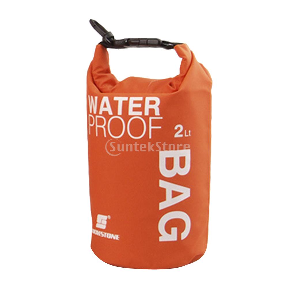 2L/5L/10L Waterproof Dry Bag Pack Sack Swimming Rafting Kayaking River Trekking Floating Sailing Canoing Boating Water Bag