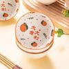 Zestaw ceramicznych misek Panda Kung Fu