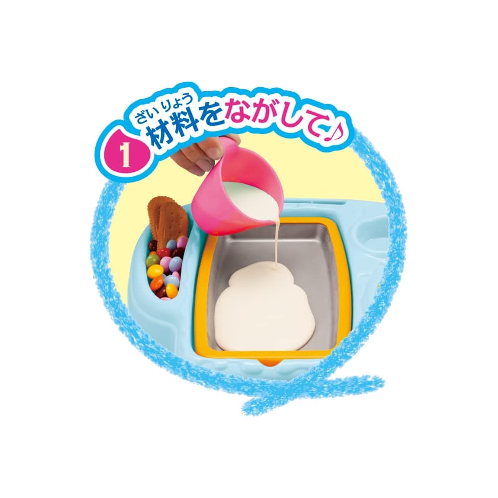 MegaHouse Mix and Match Ice Kitchen Playset with Accessories and Colorful Design