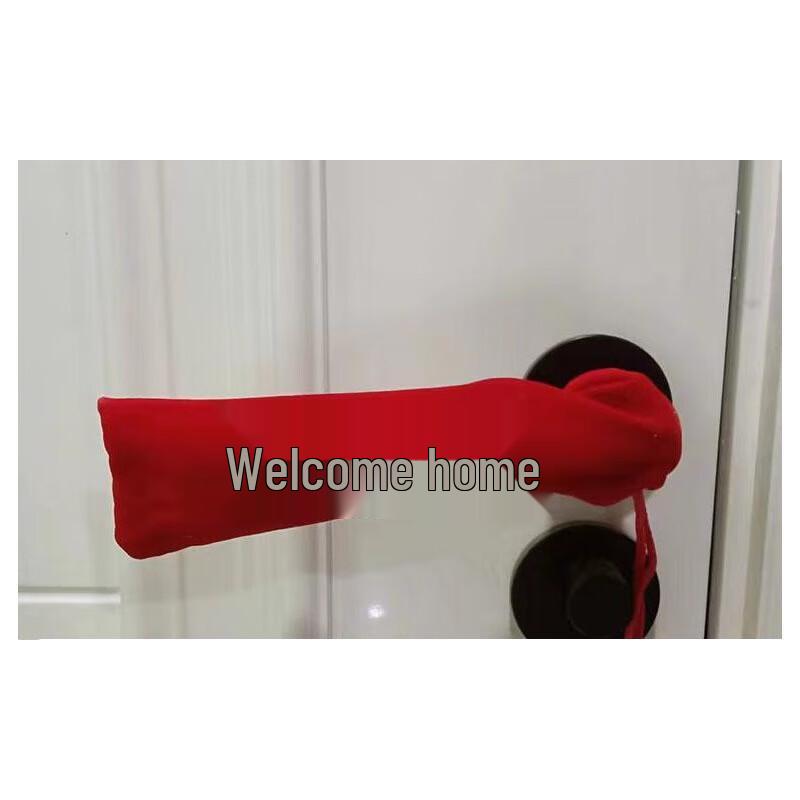 Velvet Drawstring Door Handle Protectors