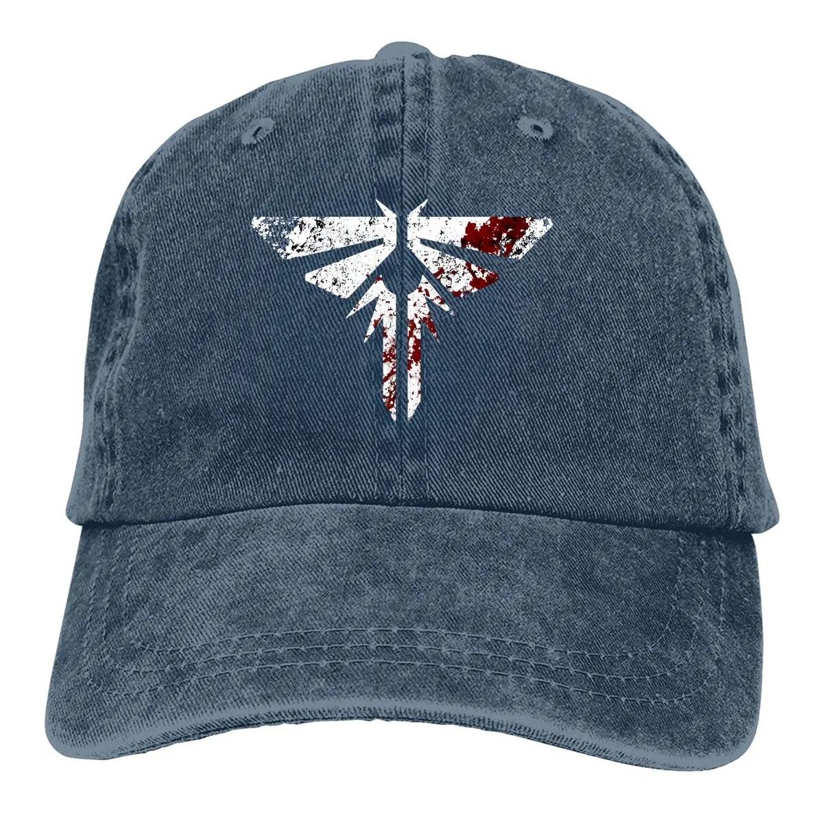 

Firefly Baseball Caps Peaked Cap The Last of Us Game Sun Shade Hats for Men Adjustable темно-синього кольору