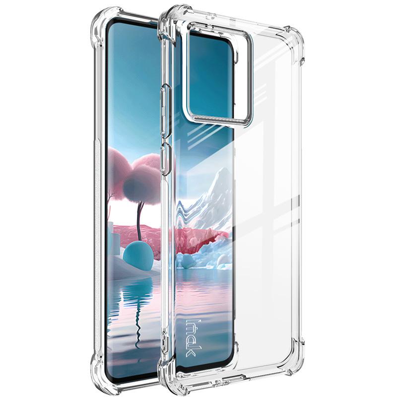 IMAK For Motorola Edge 40 Neo 5G Case TPU Shell Airbag Corner Cell Phone Cover