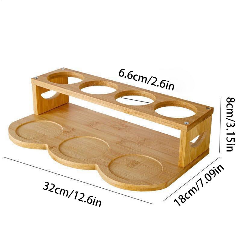 Seasoning Holder High Load-Bearing Capacity Kitchen Storage Stand Condiment Jar Stand For Oil Sauce Vinegar Bottle Home Cafe