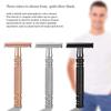 Platinum Double-Edged Safety Razor for Home Shaving