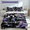 3pcs Custom Name RWBY Volume Bedding Set,Includes 1 Duvet Cover and 2 Pillowcases,All-season Bedroom Decor