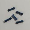 20pcs/bag Mixed Color Acrylic Thin 7x26mm Bamboo Curved Tube Loose Beads for DIY Bracelet Necklace Jewelry Craft Accessories