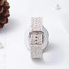 Band for Samsung Galaxy watch 8/8 classic 46mm 44mm 40mm Engraved Leopard Wrist Bracelets Correa pulseras Galaxy watch 8 Strap