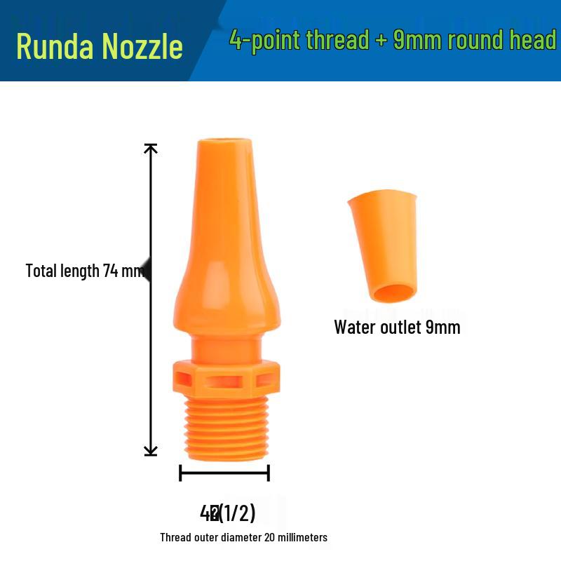 Low Pressure Fan-Shaped Air Knife Nozzle - Flat Jet Liquid Spray Head