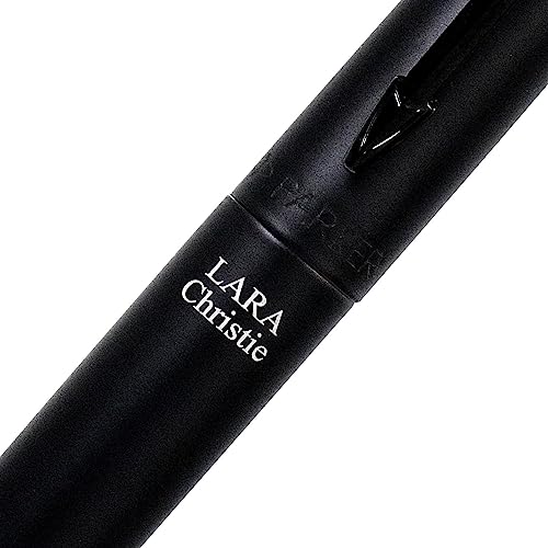 LARA Christie Metis PARKER Ballpoint Pen, Matte Black, ls85-0001-bk