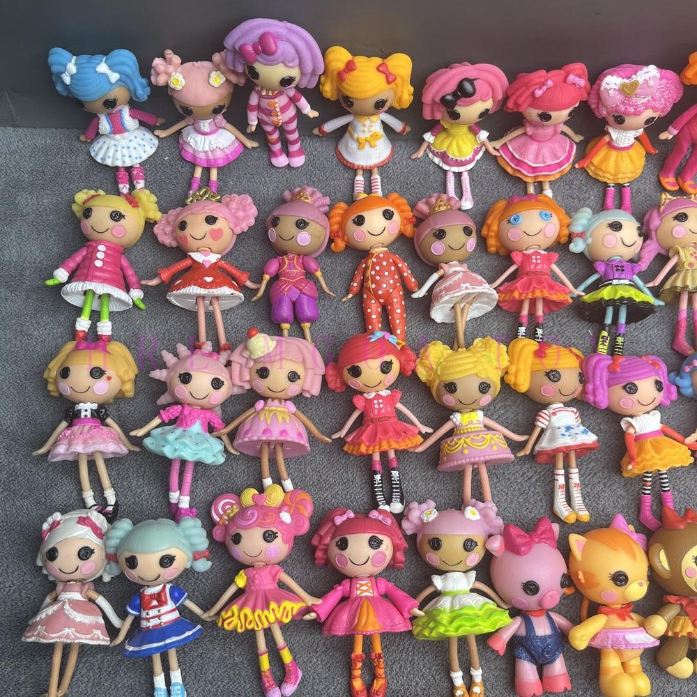 Originálne 8-10 cm Lalaloopsy Sestrička Viacštýlové Bábiky PVC Dievčenský Sviatočný Darček Kolekcia Hračiek