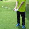 Golfschwungtrainer mit Ton Männer Frauen Golf Ausrichtungsstab Golf Übungstrainingshilfe Golfzubehör