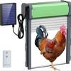 Automatische Hühnerstalltür Solar: Automatische Hühnerklappe - Solarbetriebene Hühnerstalltür mit Timer & Lichtsensor - Intellig