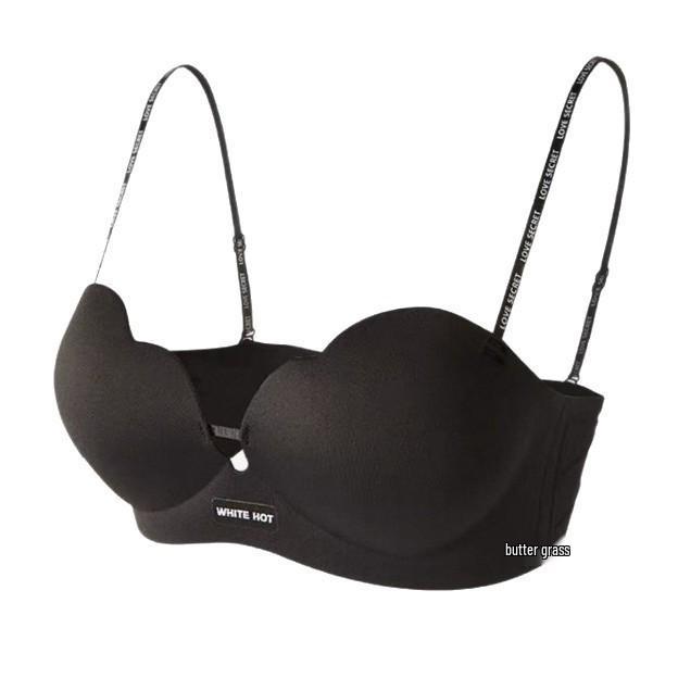 2025 New Sexy Seamless Thin Strap Bra: Enhances Small Chest, Anti-Sagging, Wire-Free