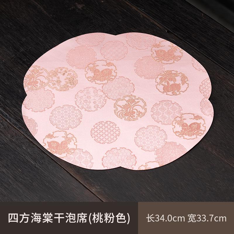 New Chinese Style Tea Mat Retro Table Cloth Towel Brocade Waterproof Anti-scalding Absorbent Tea Table Mat Teapot Teacup Mat
