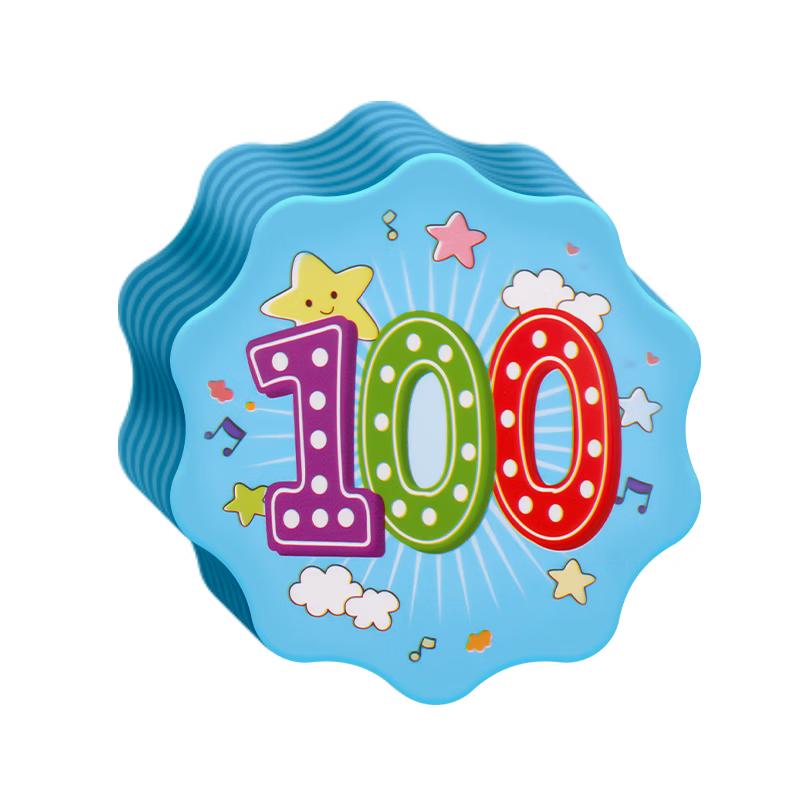 Flower-Shaped Kids Reward Points Card Set