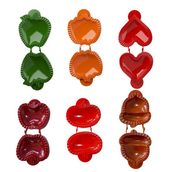 Mini Pie Maker Mold Multipurpose Pastry Mold Cheese Snack Maker with Lids Christmas Thanksgiving Dessert Mold