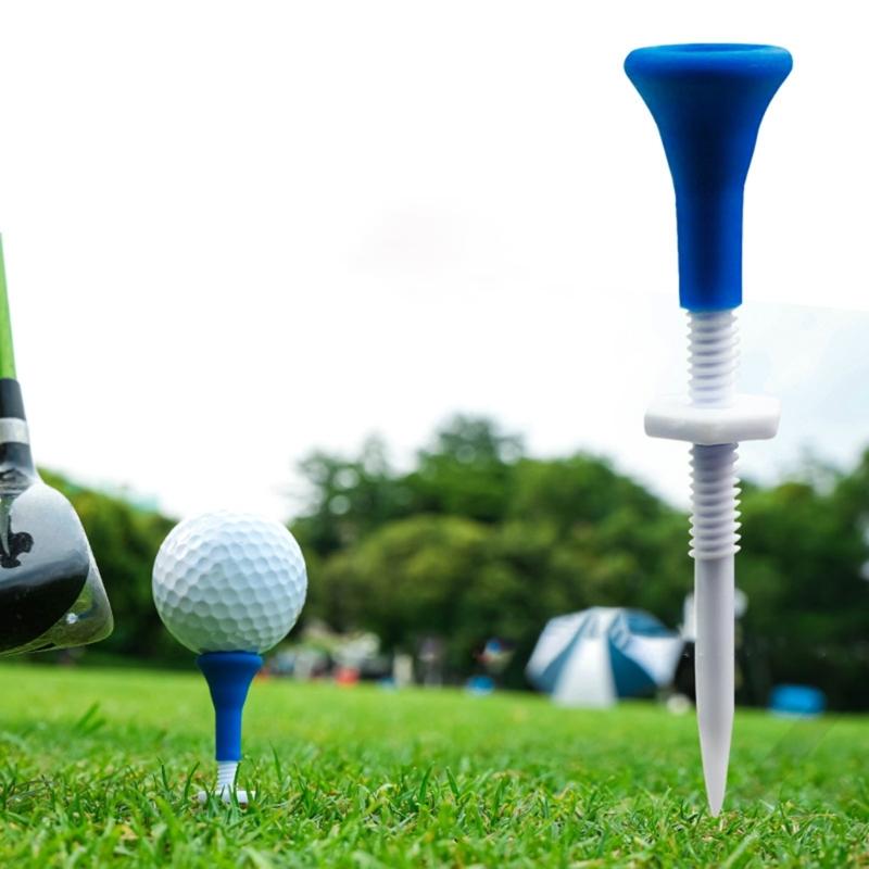 5 Pcs Height Adjustable Golf Ball Holder Stable Training Ball Stand Golf Ball Tee Outdoor Golf Sports Accessories