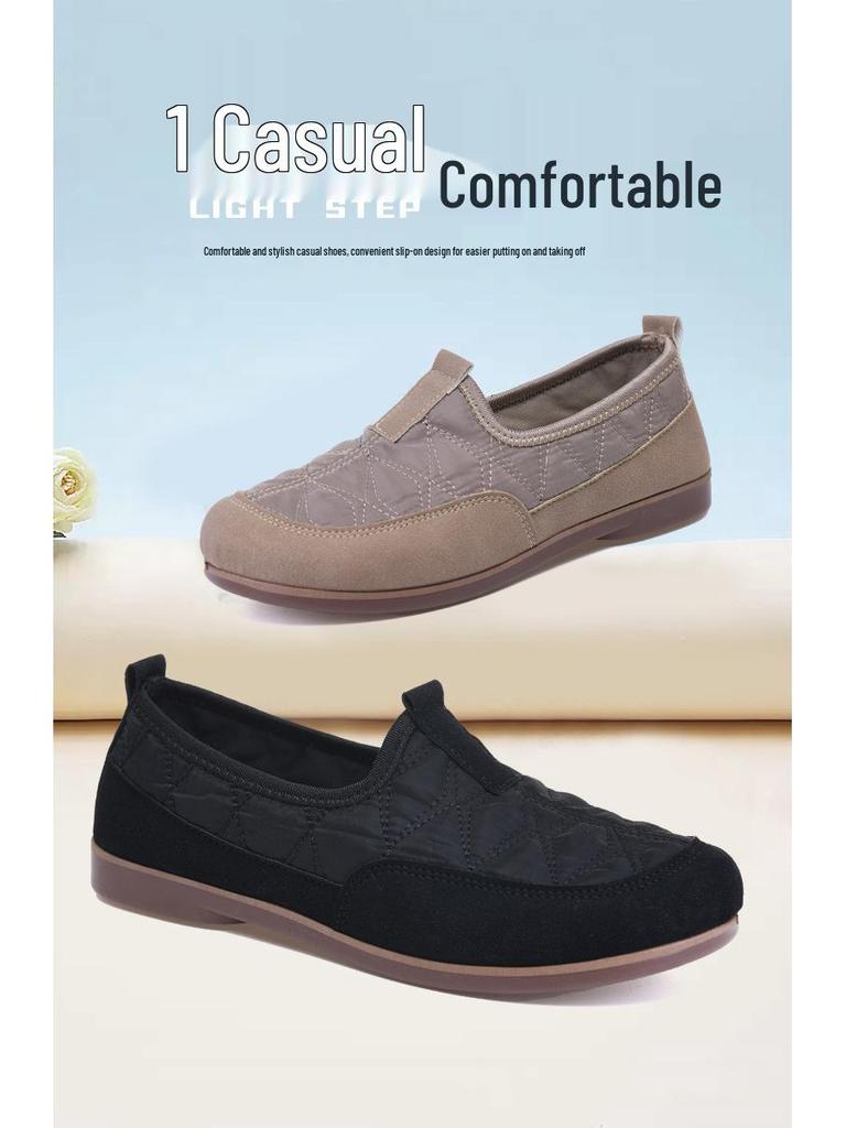 Mocasines Casuales para Mujer - Suela Blanda, Sin Cordones, Ligeros, Transpirables y Cómodos para Primavera y Otoño.