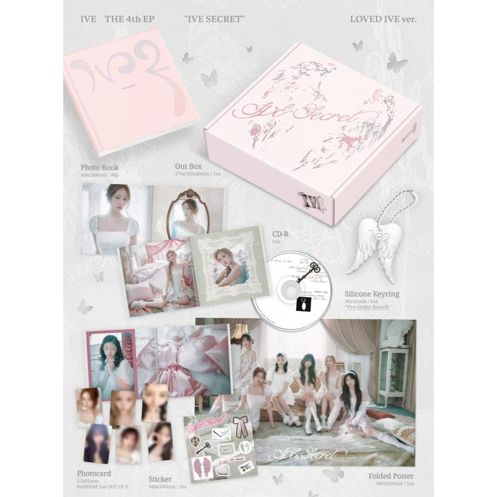 IVE IVE SECRET / 4th EP Album (LOVED IVE Ver.)