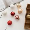 25Pcs/set Handmade Glass Christmas Balls DIY Xmas Tree Ornaments  Accessories Gift