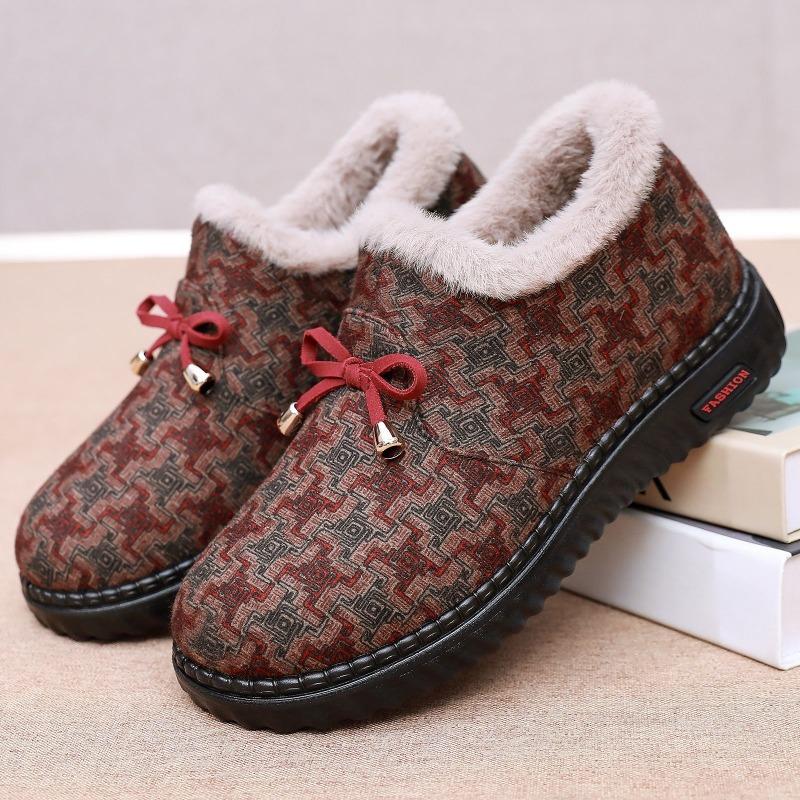 Women's Shoes, Cotton Shoes, Fleece Shoes for Outerwear, One-step Shoes, Soft-soled Shoes, and Warm Shoes