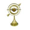 Alte Welt Globus Skulptur Goldene Armillarsphäre für Arbeitszimmer oder Wohnzimmer Dekoration