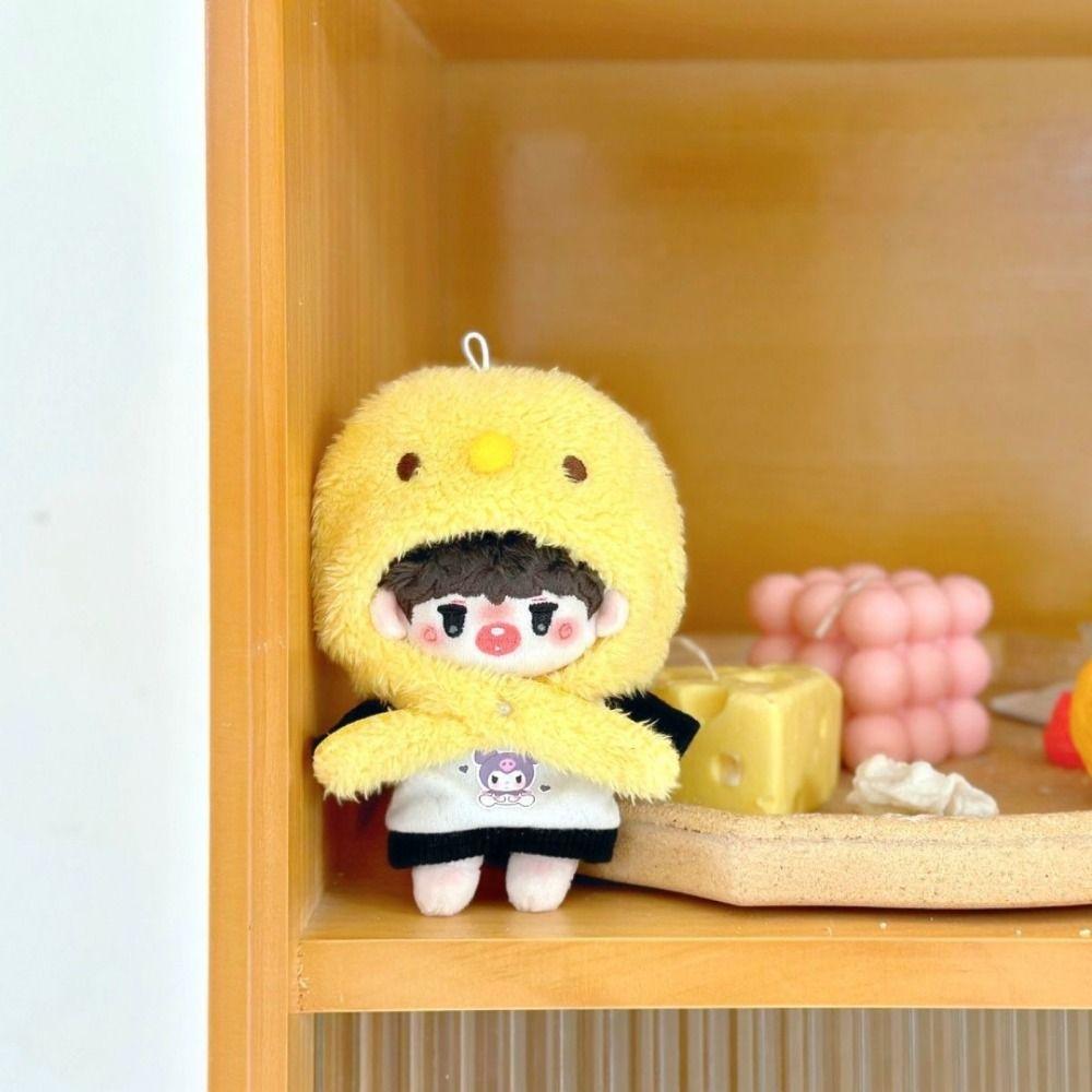 Penguin Bear Idol Plush Doll Hat Plush Stuffed 10CM Cotton Doll‘s Clothes  Christmas