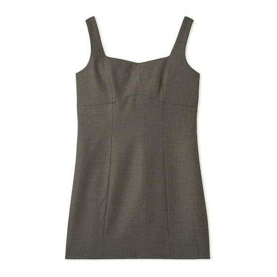 Back ribbon detail mini dress LWFO244152 Women s