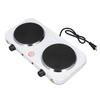 Electric Hot Plate 2000W Double Cooker Plate Countertop Electric Heater for Frying Boiling US Plug 1
