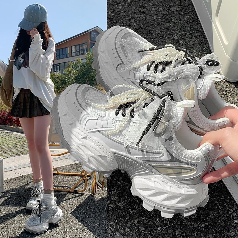 Thick-soled Versatile Breathable Women's Shoes New Soft Leather Sports Soft-soled Retro Women's Casual Shoes