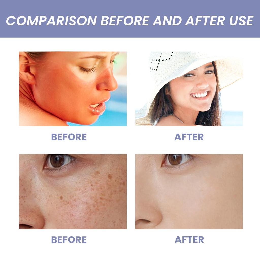 EELHOE Face Essence Collagen Moisturizing Skin Care Refreshing Brightening Rejuvenating Essence Against Strong Sunlight