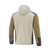 Li-Ning Fitness Series Casual Comfortable Simple Hooded Zipper Color Block Breathable Sports Windbreaker Men Outerwear Coastal-Gray AFDV753-5