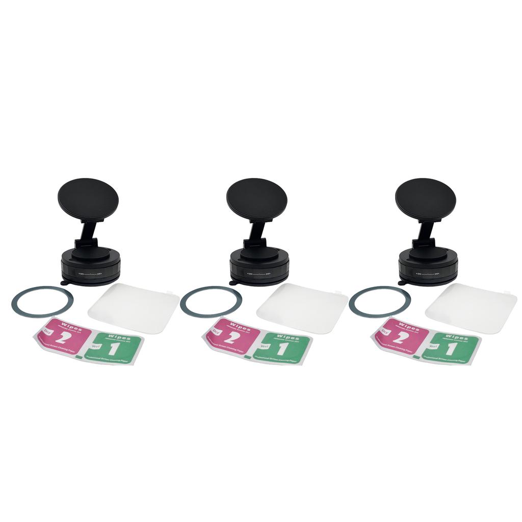 Magnetic Car Phone Mount 360 Degree Rotation Quick Setups Universal Phone Holder Shockproof Mobile Bracket For Vehicles