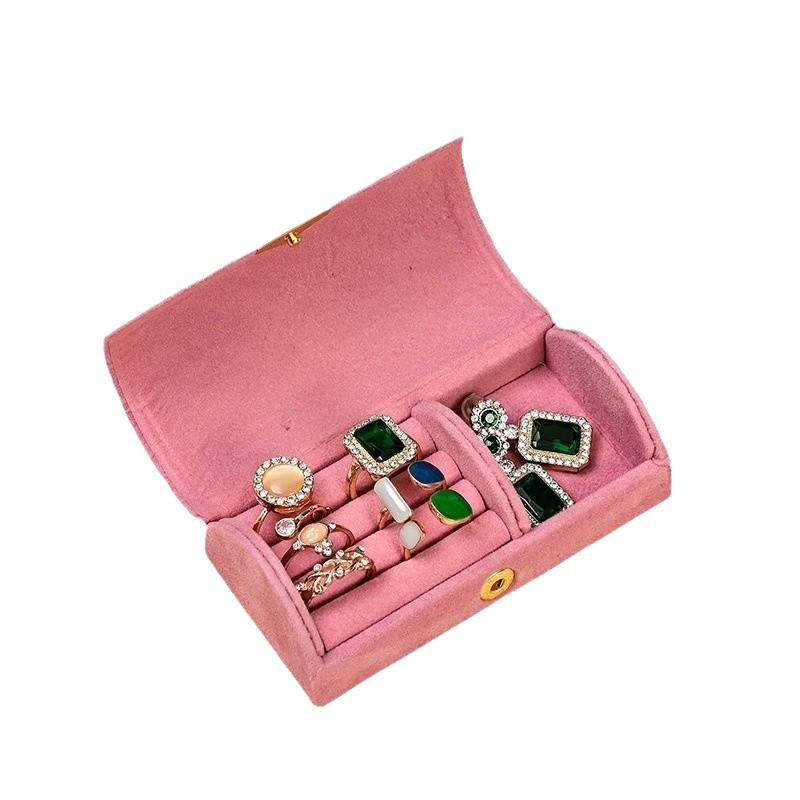 Minimalist Travel Jewelry Box for Rings & Earrings