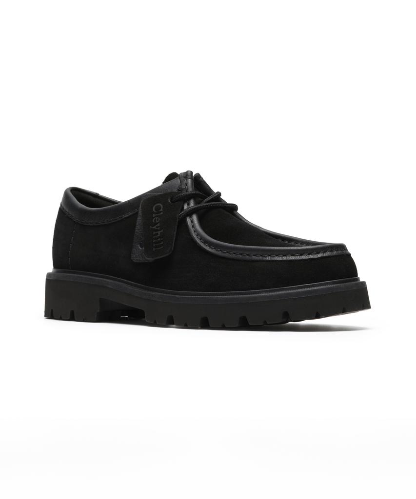 Clarks Originals (Men'S) Clay Heel Seam - Black Suede / 26186418
