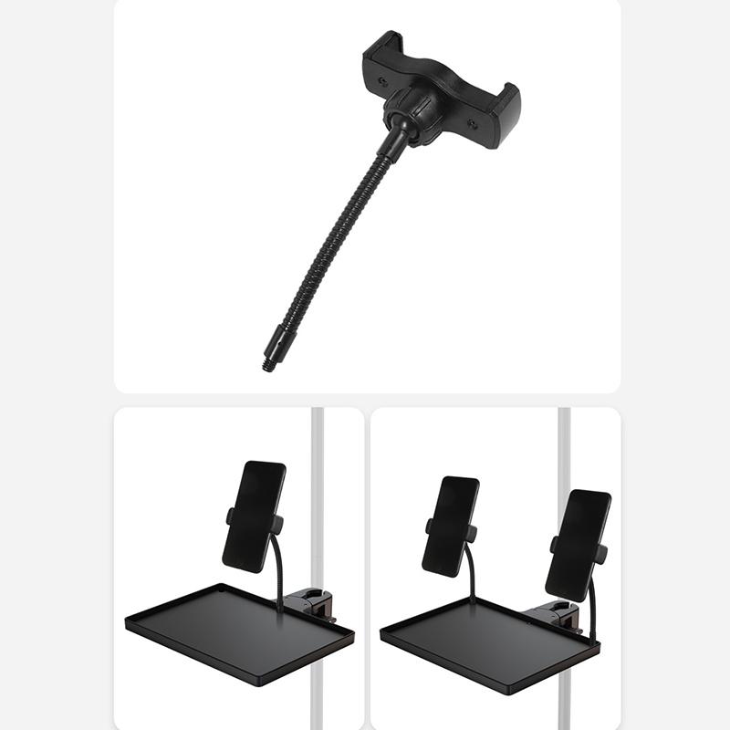 Microphone Stand Soundcard Tray Clip Holder For Live Tripod Bracket Mic Holder Accessories