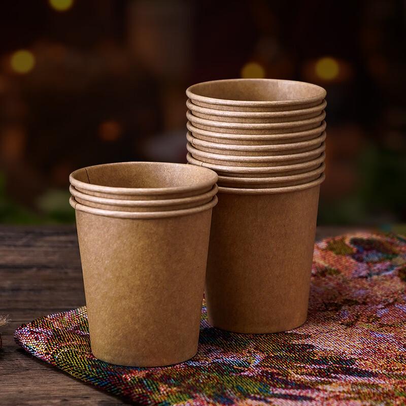 Xihe 8oz Disposable Kraft Paper Cups