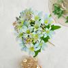 Artificial Flower 18 Forks Realistic Vivid Floral Arrangement Table Scene Artificial Flower