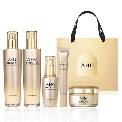 AHC Renew Age Total 4-Step Skincare Set + Eye Cream 20ml Gift Set