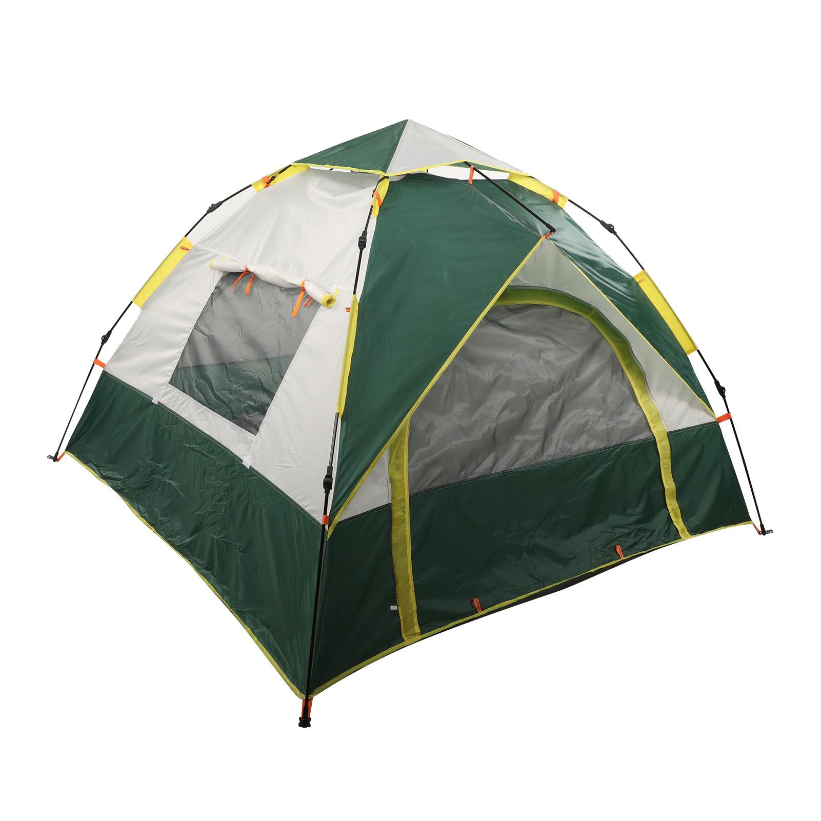

24-местная палатка для кемпинга, водонепроницаемая, автоматическая, раскладная, с тентовой тканью для семейного путешествия, похода