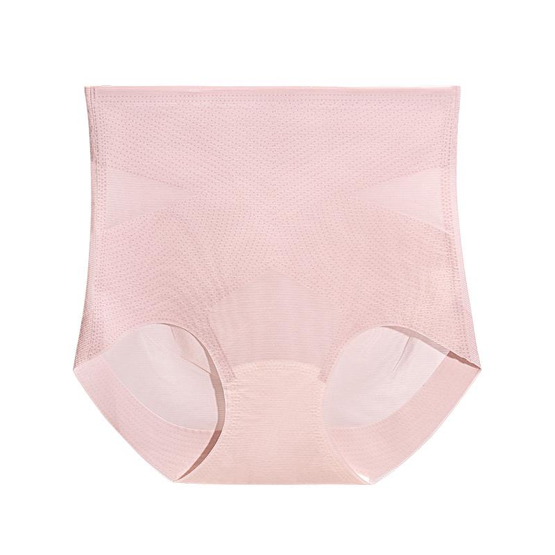 

Бесшовные женские трусики из ледяного шелка с высокой талией, контролем живота и лифтингом бедер – Охлаждающий эффект, Тонкие, Большого размера, Послеродовая коррекция фигуры. Extra Extra Large