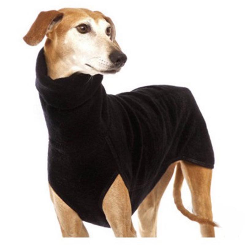 European and American Pet Dog Warm Clothes - Solid Color Spliced Dog Apparel