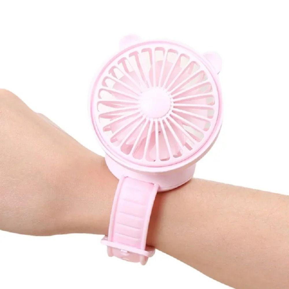 Mini Wristband Fan Portable Bracelet Fan Wrist Electric Fan Outdoor Activities